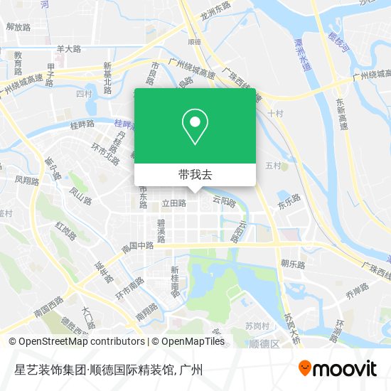 星艺装饰集团·顺德国际精装馆地图