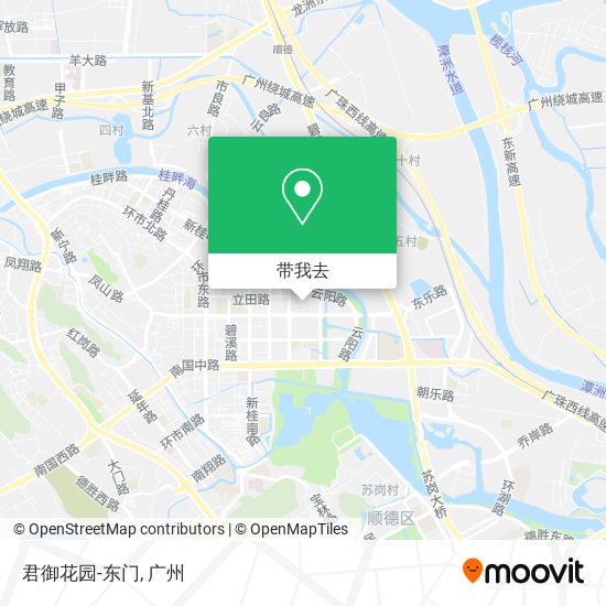 君御花园-东门地图