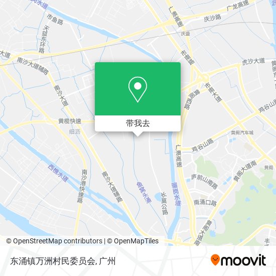 东涌镇万洲村民委员会地图