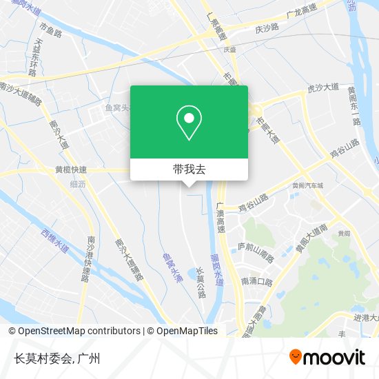 长莫村委会地图