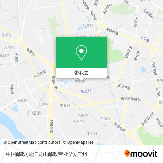 中国邮政(龙江龙山邮政营业所)地图