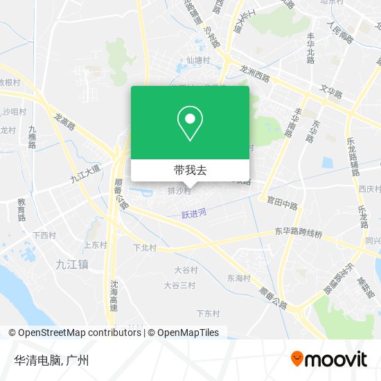 华清电脑地图
