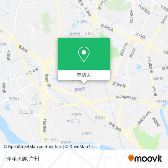 洋洋水族地图