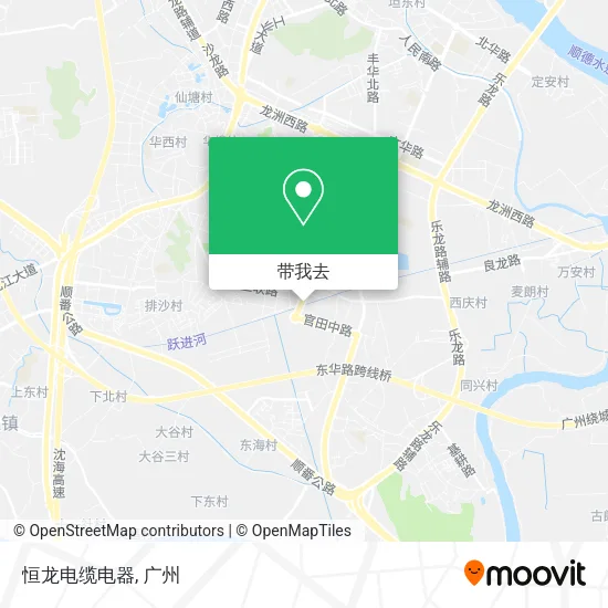 恒龙电缆电器地图