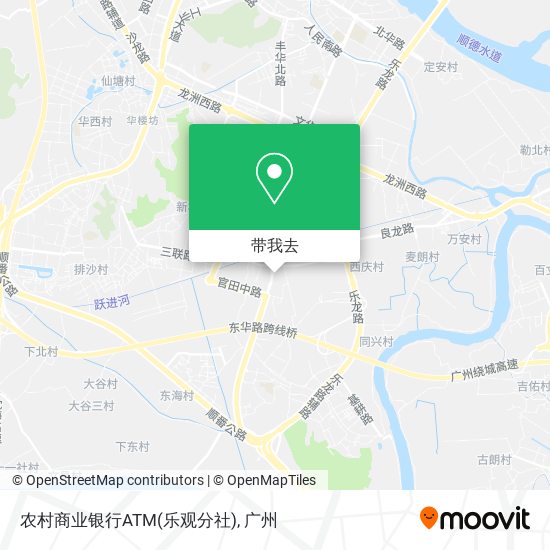 农村商业银行ATM(乐观分社)地图