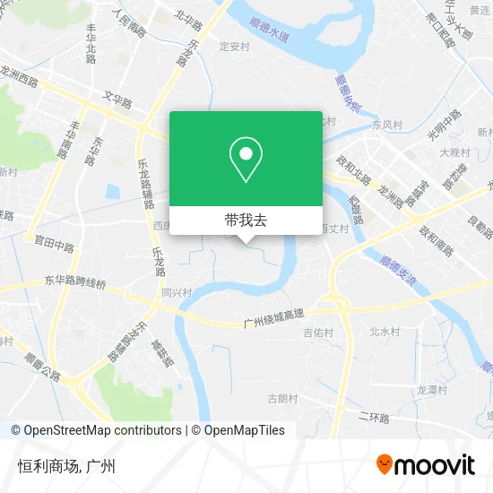 恒利商场地图