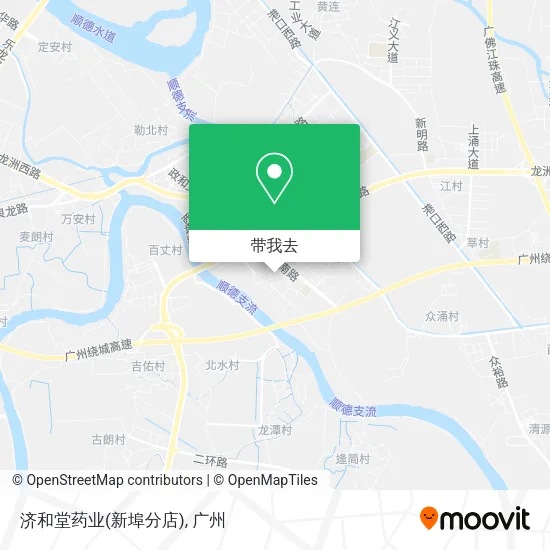 济和堂药业(新埠分店)地图