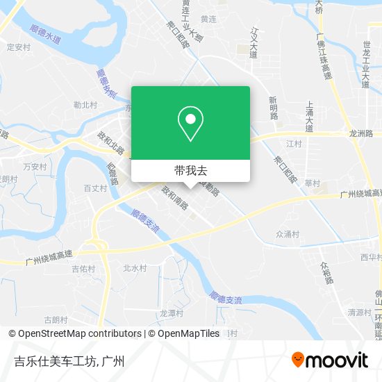 吉乐仕美车工坊地图
