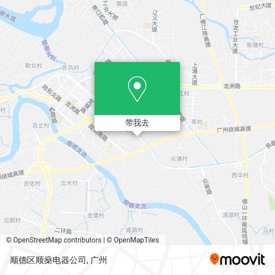 顺德区顺燊电器公司地图