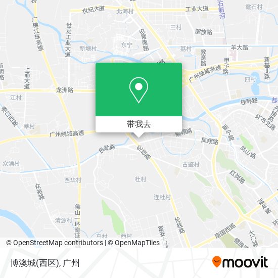 博澳城(西区)地图