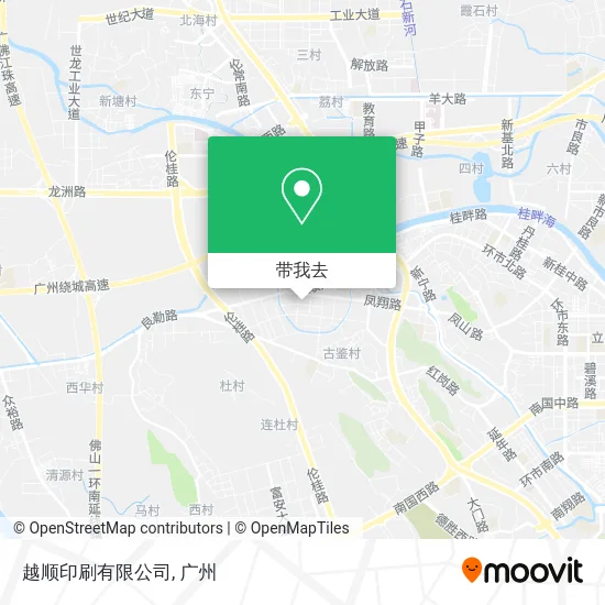 越顺印刷有限公司地图