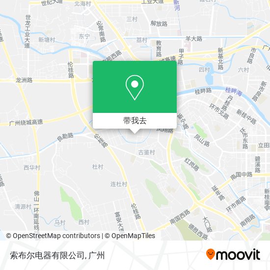 索布尔电器有限公司地图
