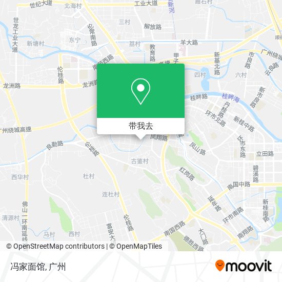 冯家面馆地图