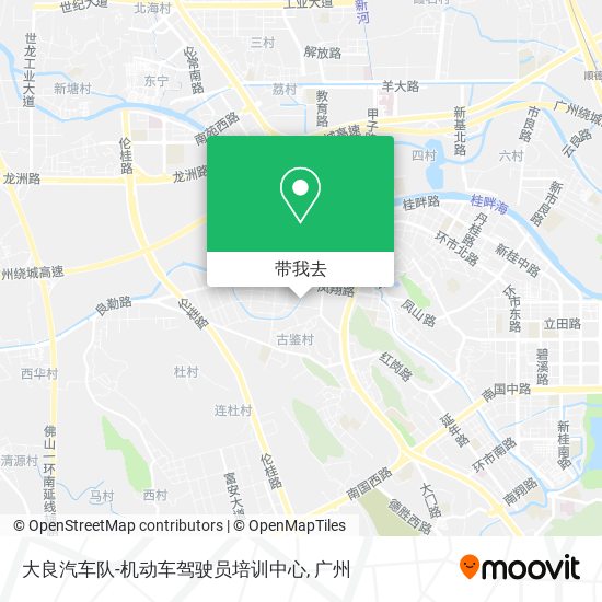 大良汽车队-机动车驾驶员培训中心地图