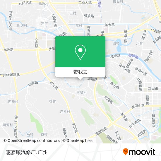 惠嘉顺汽修厂地图