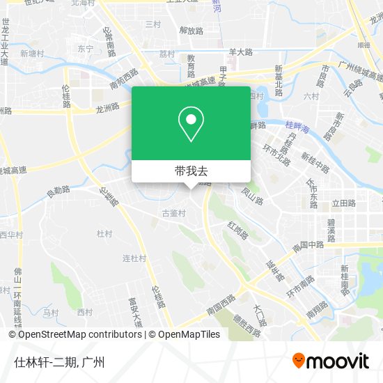 仕林轩-二期地图