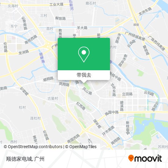 顺德家电城地图