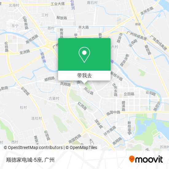 顺德家电城-5座地图