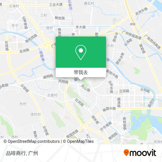 品啡商行地图