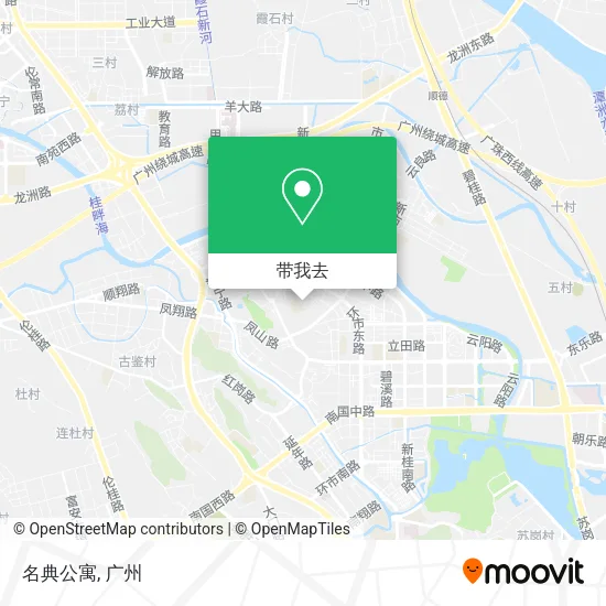 名典公寓地图