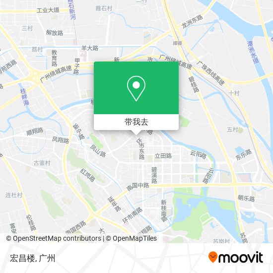 宏昌楼地图