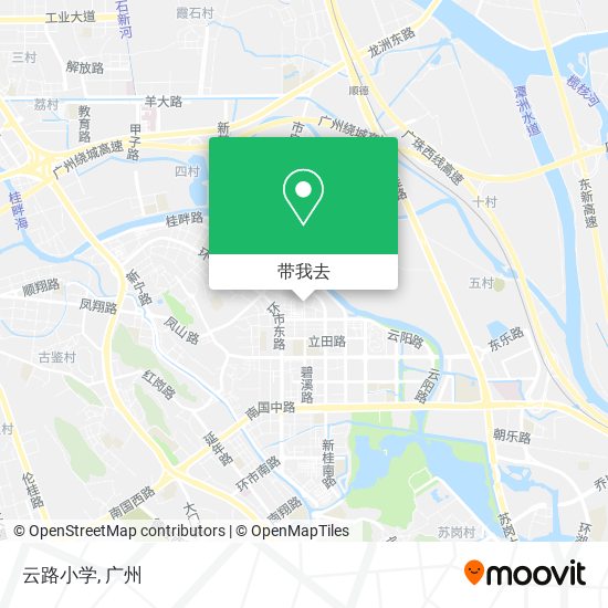云路小学地图