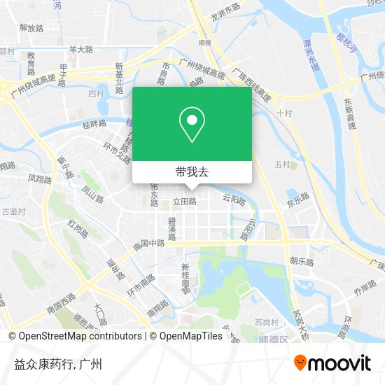 益众康药行地图