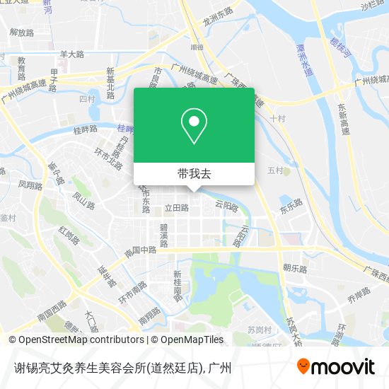 谢锡亮艾灸养生美容会所(道然廷店)地图