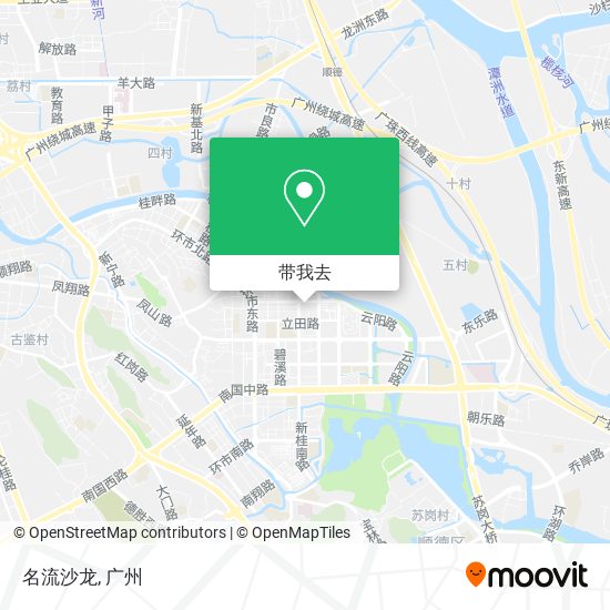 名流沙龙地图