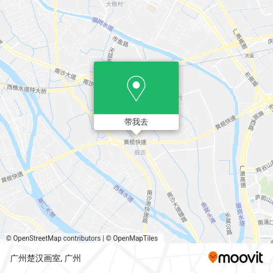 广州楚汉画室地图