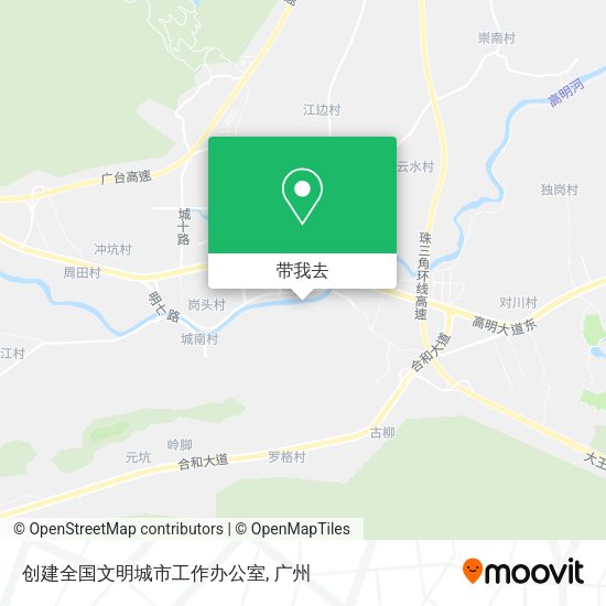创建全国文明城市工作办公室地图
