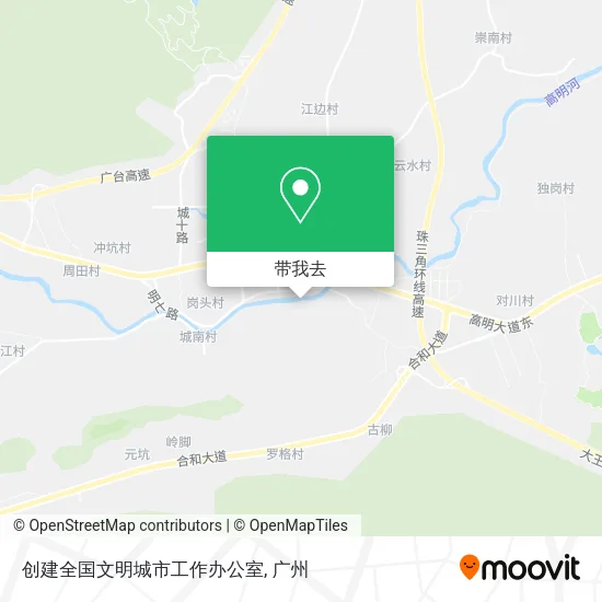 创建全国文明城市工作办公室地图