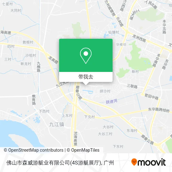 佛山市森威游艇业有限公司(4S游艇展厅)地图