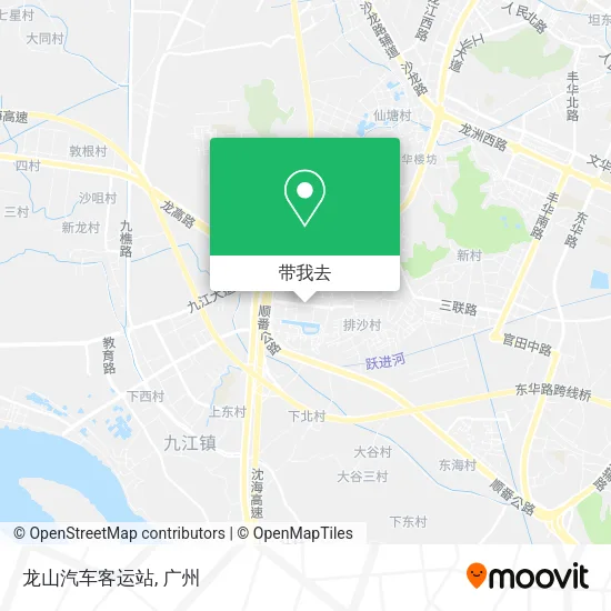 龙山汽车客运站地图