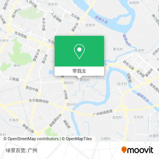 绿景百货地图