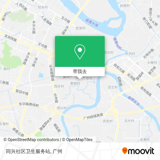 同兴社区卫生服务站地图