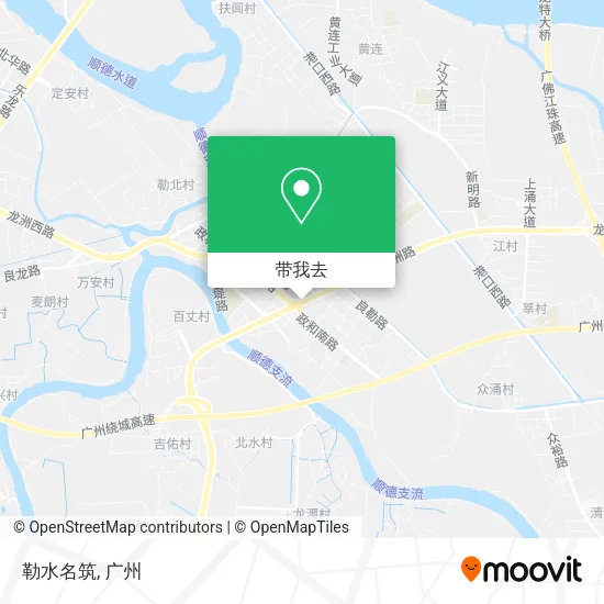 勒水名筑地图