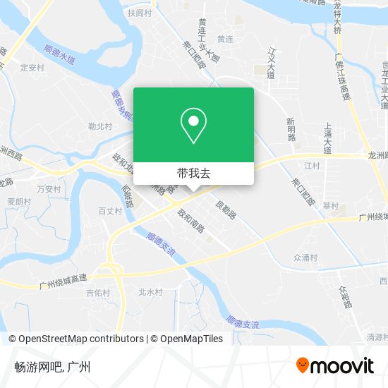 畅游网吧地图