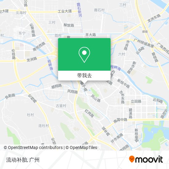 流动补胎地图