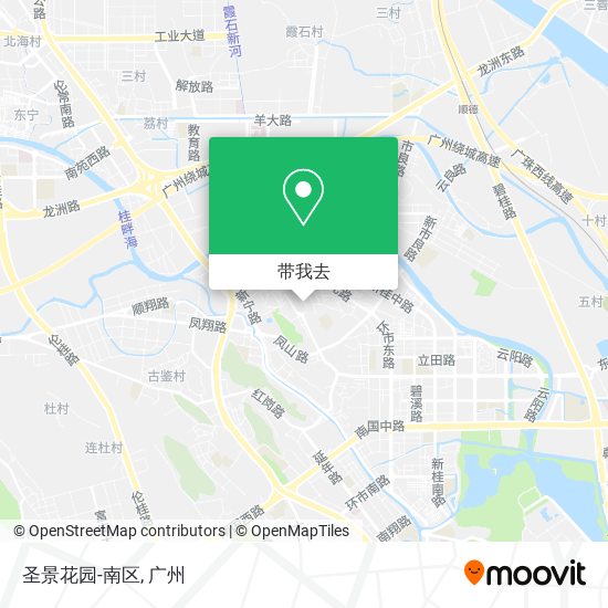 圣景花园-南区地图