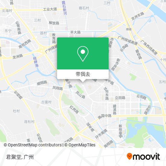 君聚堂地图