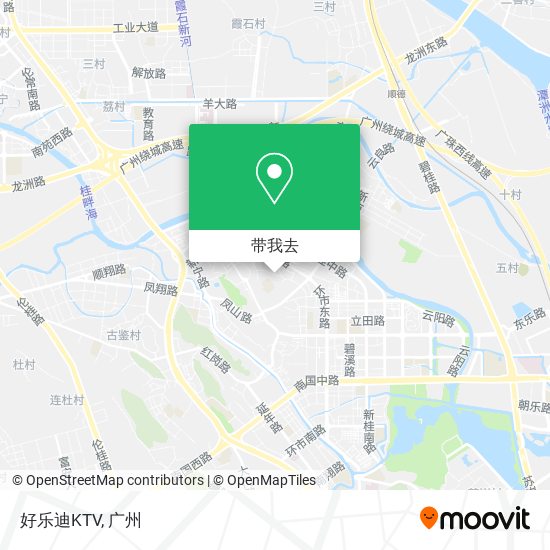 好乐迪KTV地图