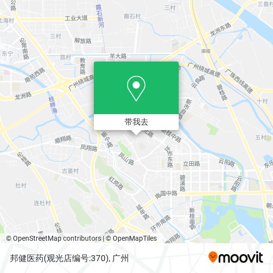 邦健医药(观光店编号:370)地图