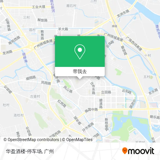 华盈酒楼-停车场地图
