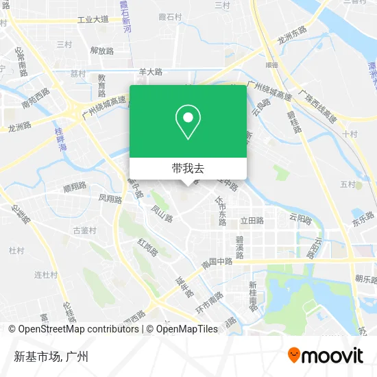 新基市场地图