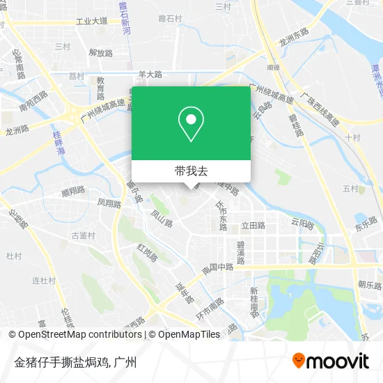 金猪仔手撕盐焗鸡地图
