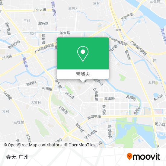 春天地图