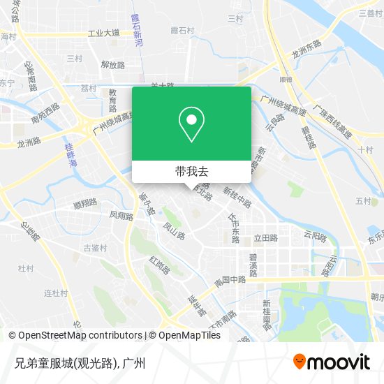 兄弟童服城(观光路)地图