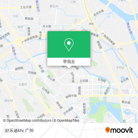 好乐迪ktv地图