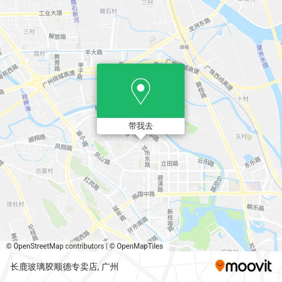 长鹿玻璃胶顺德专卖店地图
